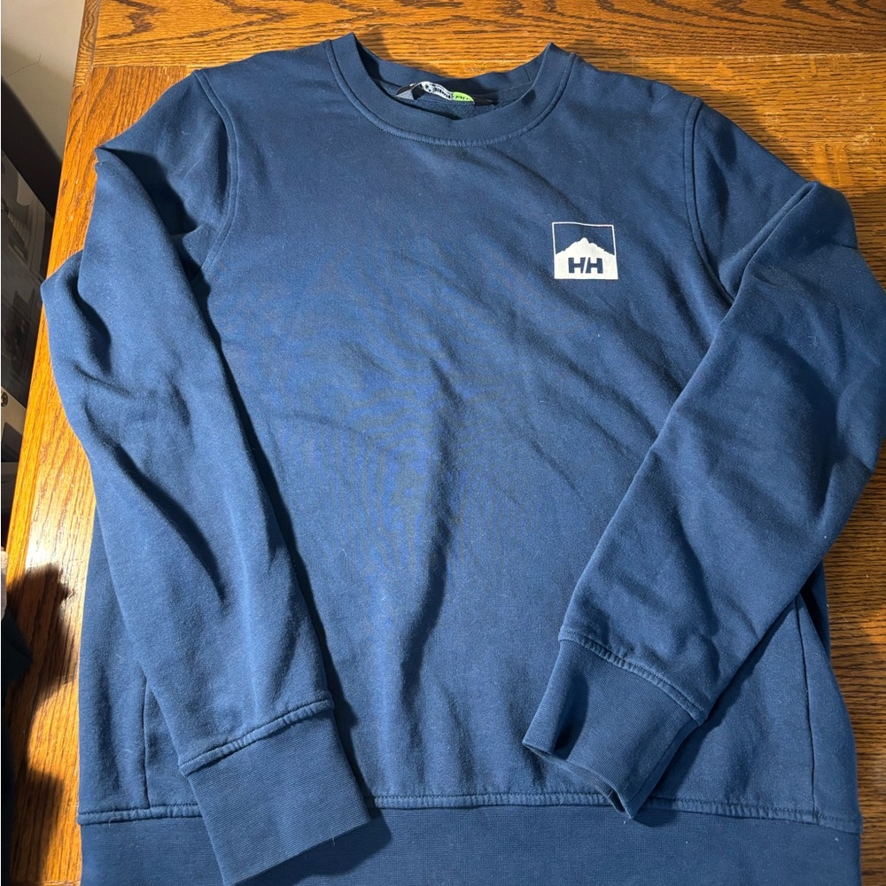 Helly Hansen Men's Navy Crewneck Sweatshirt, M